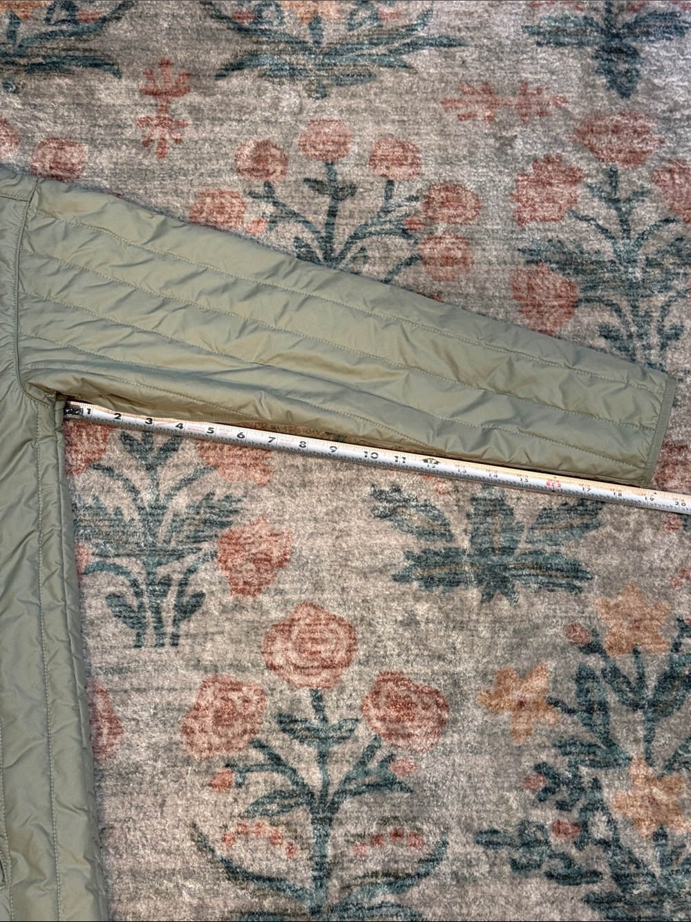 Columbia Peony Park Green Quilted Overshirt Puffer Jacket - Picture 13 of 13
